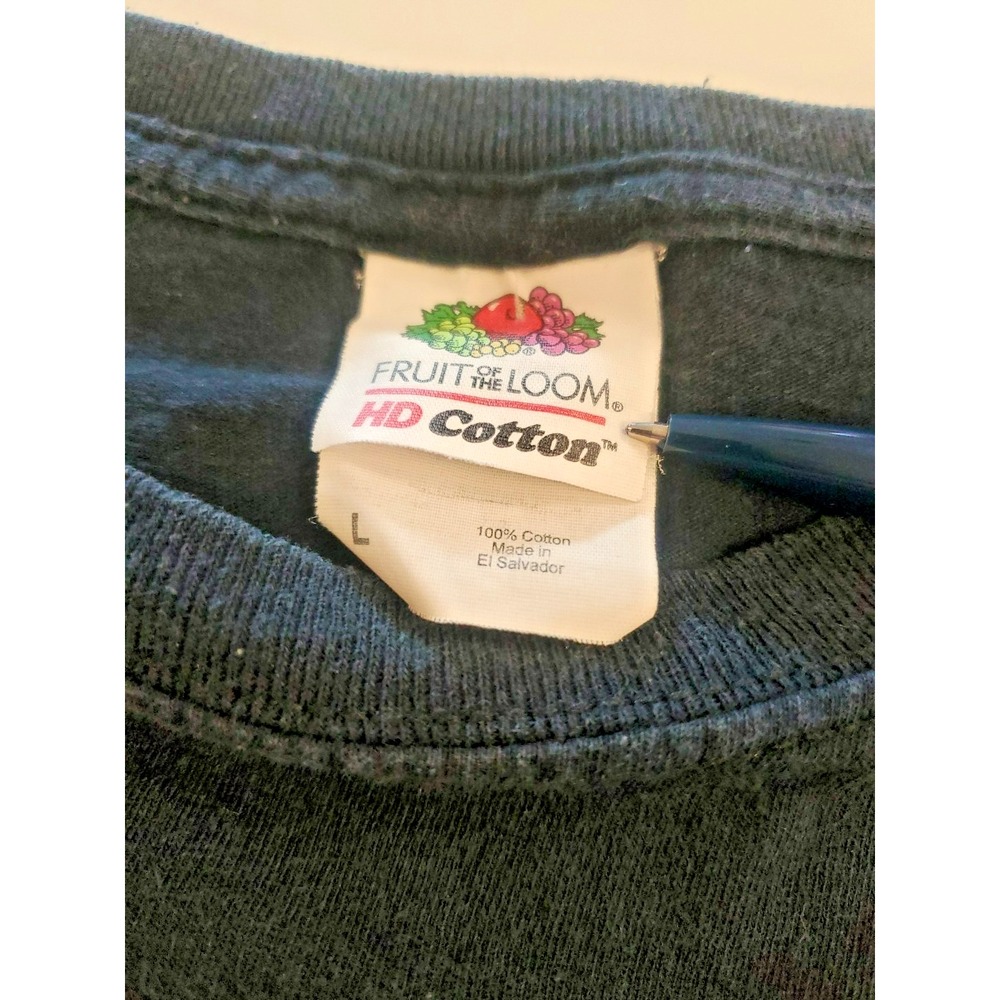 Vintage Daft‎ Boombox 80's Single stitch Fruit Of The Loom T-Shirt L  A.V. Club - Picture 4 of 9